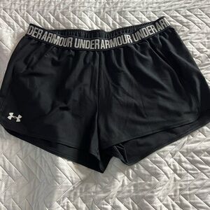 Under Armour Women's Black Athletic Shorts